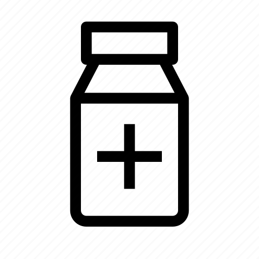 Bottle, drug, jar, medical, pills icon - Download on Iconfinder