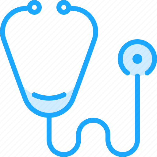Phonendoscope, breath, heartbeat, medical, medicine, pulse, stethoscope icon - Download on Iconfinder