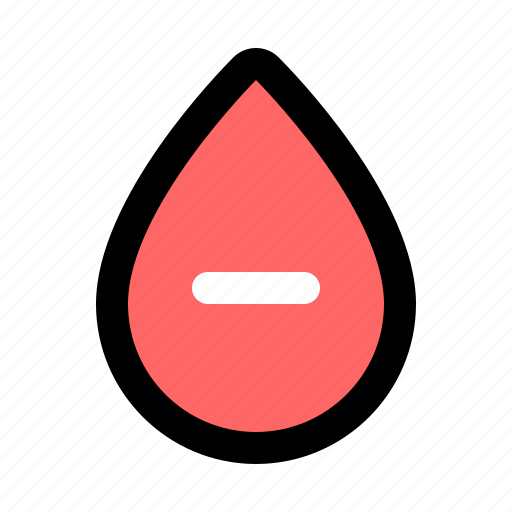 Blood, group, human, minus, negative, rh, system icon - Download on Iconfinder