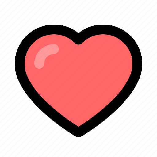Cardiac, favorites, heart, love, rate, romance, valentine icon - Download on Iconfinder
