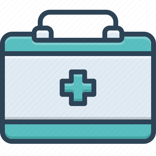 Briefacse, doctor bag, emergency, first aid, medicine, pharmacy, safety icon - Download on Iconfinder