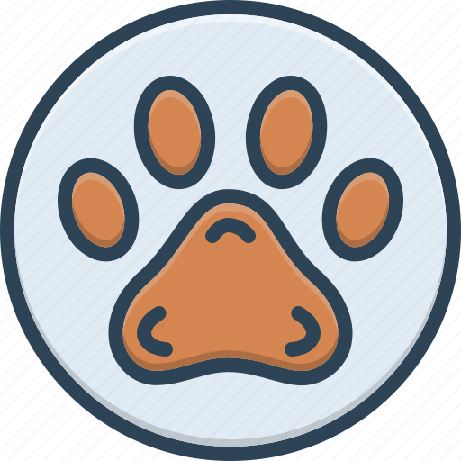 Animal, care, foot, paw, pawprint, pet, veterinarian icon - Download on Iconfinder