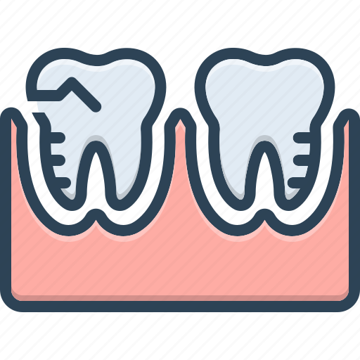 Molar silhouette, mouth, orthodontics, prosthesis, silhouette, toothache, treatment icon - Download on Iconfinder