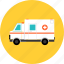 ambulance, car, emergency, medical, transport, vehicle, hospital, transportation, urgency, van 