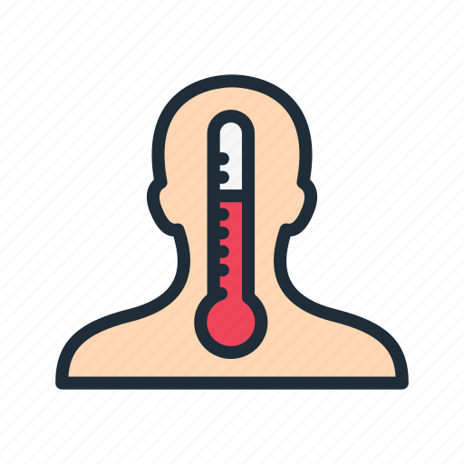 Body, cold, fever, hot, medicine, temperature, thermometer icon - Download on Iconfinder