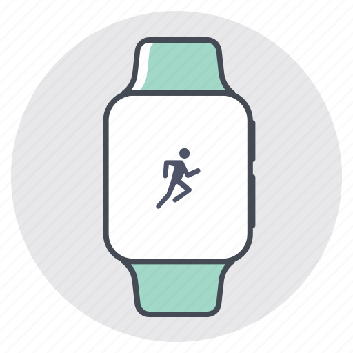 Fitness, iwatch, marathon, race, sprint, tracking, workout icon - Download on Iconfinder