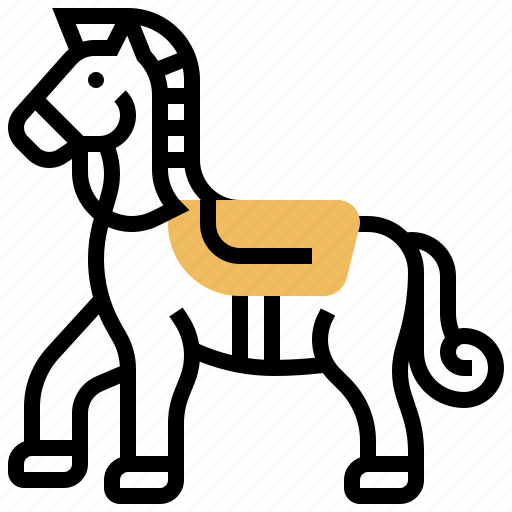 Animal, equestrian, horse, ride, stallion icon - Download on Iconfinder