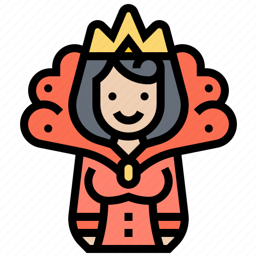 Crown, empress, monarch, queen, royal icon - Download on Iconfinder