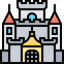 castle, palace, kingdom, medieval, building 