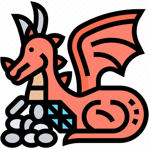 Dragon, monster, myth, fantasy, adventure icon - Download on Iconfinder