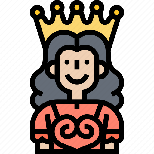 Queen, princess, royal, majesty, lady icon - Download on Iconfinder
