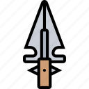 spear, weapon, blade, battle, war