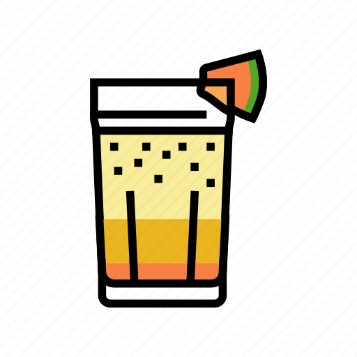 Cocktail, melon, cantaloupe, yellow, fruit, green icon - Download on Iconfinder