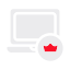 laptop, crown, premium, device, exclusive 