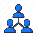 team members, hierarchy, group, membership, member, collaboration, user, team, work