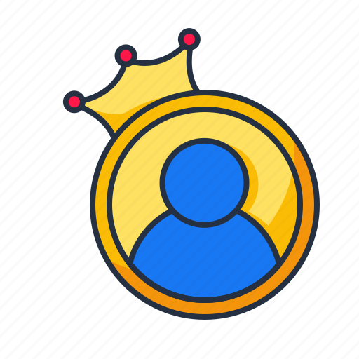 Vip crown, vip, vip person, member, membership, user, avatar icon - Download on Iconfinder