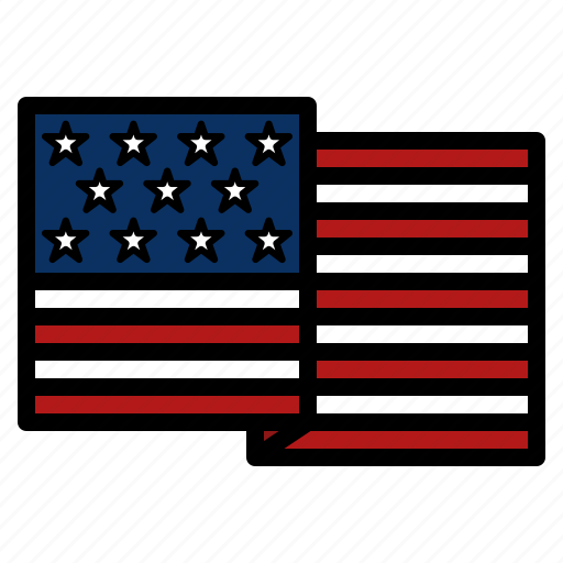 American, flag, america, military, memorial, day, united icon - Download on Iconfinder