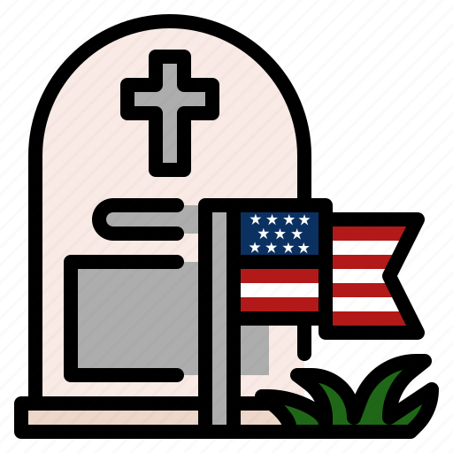 Graveyard, cemetery, memorial, day, military, death, veterans icon - Download on Iconfinder