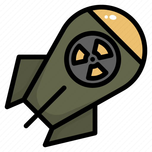 Nuclear, bomb, war, military, explosions, destruction, atom icon - Download on Iconfinder