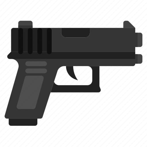 Gun, weapon, handgun, shooting, military, hunting, dangerous icon - Download on Iconfinder