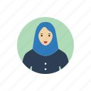 avatar, girl, moslem, muslim, portrait, woman