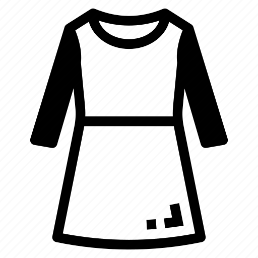 Frock, short frock, dress, apparel, costume icon - Download on Iconfinder
