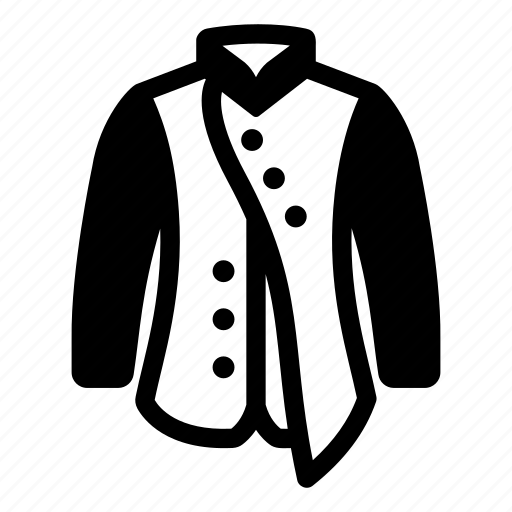 Coat, jacket, apparel, double breasted coat, double press coat icon - Download on Iconfinder