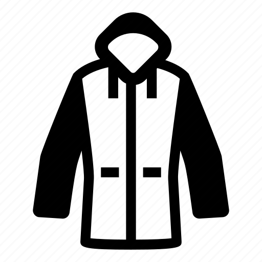 Hoodie coat, apparel, attire, garment, fabric icon - Download on Iconfinder