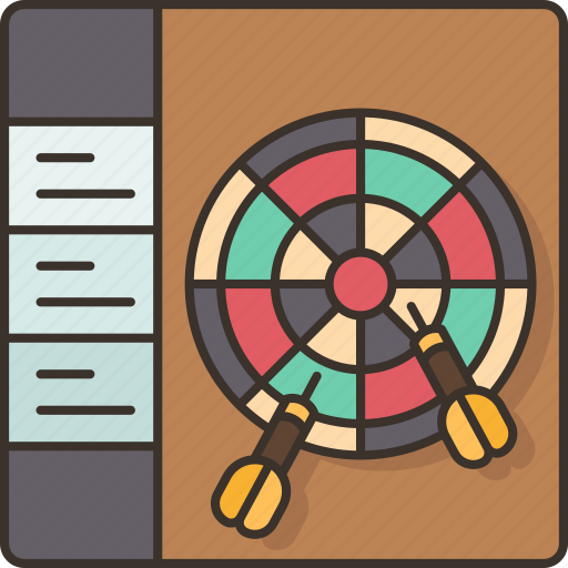 Darts, board, play, target, game icon - Download on Iconfinder
