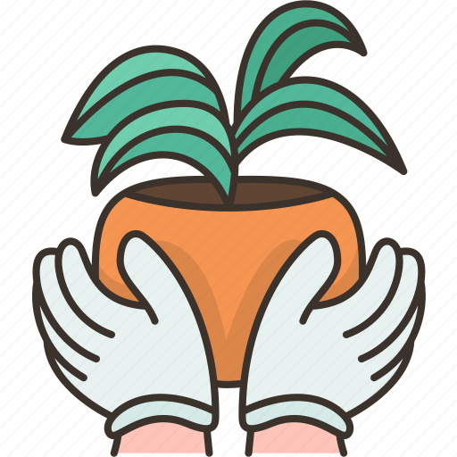 Gardening, pot, plant, growing, hobby icon - Download on Iconfinder