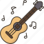 guitar, playing, music, acoustic, song 