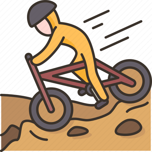 Mountain, biking, cycling, extreme, adventure icon - Download on Iconfinder