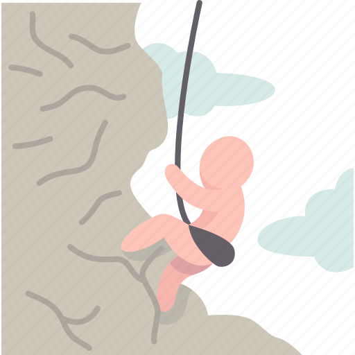 Rock, climbing, mountaineering, climber, adventure icon - Download on Iconfinder