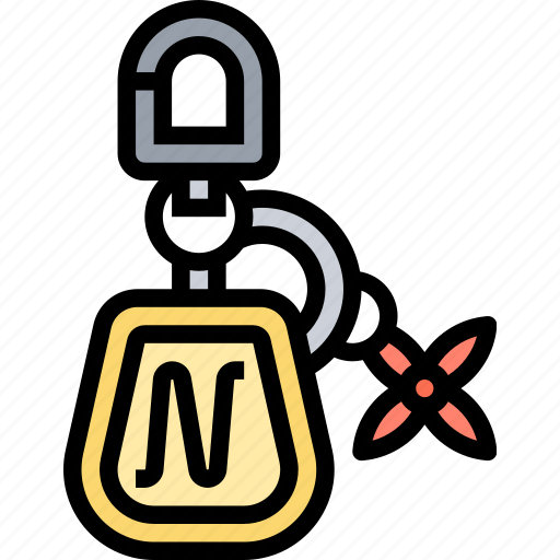 Keychain, keyring, keyholder, key, accessory icon - Download on Iconfinder