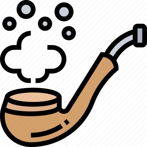 Pipe, smoke, tobacco, vintage, relax icon - Download on Iconfinder
