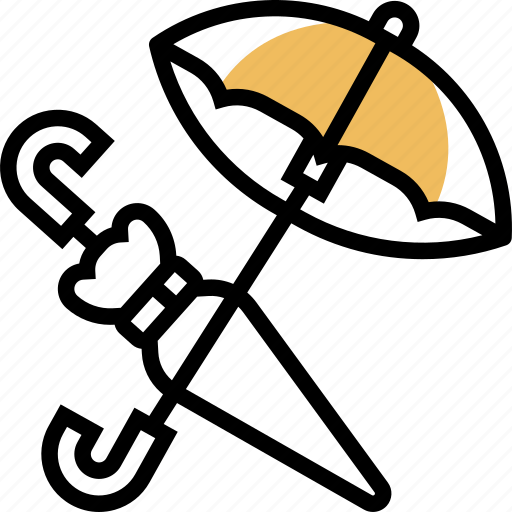 Umbrella, rain, summer, weather, protection icon - Download on Iconfinder