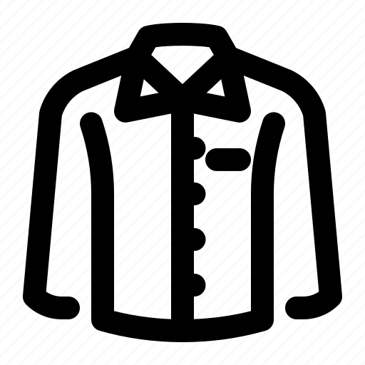Tops, men, clothing, long sleeves, shirt icon - Download on Iconfinder