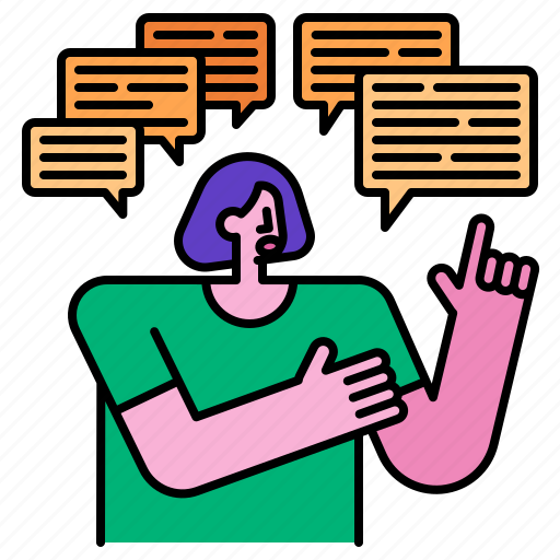 Talking, talkative, conversation, speech, bubble, communications, mental icon - Download on Iconfinder