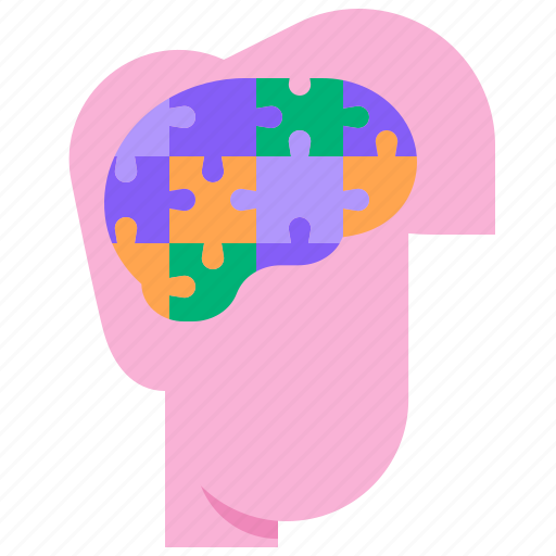 Adhd, jigsaw, puzzle, problem, solving, intelligence, mental icon - Download on Iconfinder