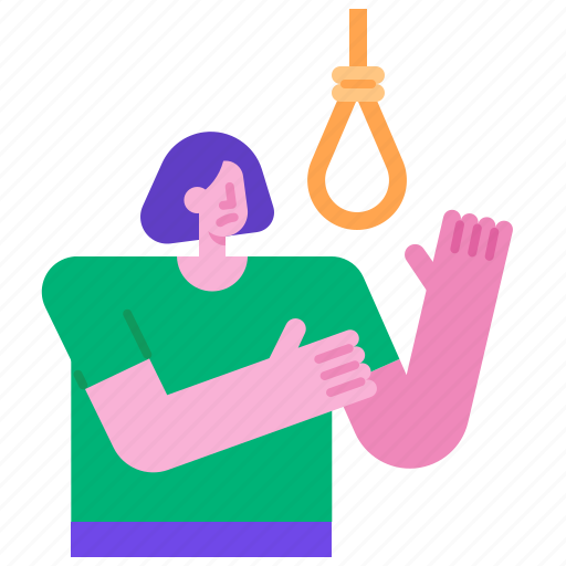 Suicide, death, penalty, gibbet, gallow, punishment, hang icon - Download on Iconfinder