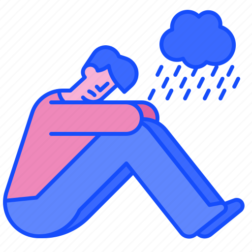 Loneliness, sad, sadness, lonely, emotions, bored, alone icon - Download on Iconfinder