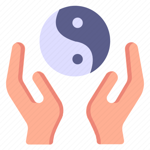 Harmony, yin yang, care, dualism, yin therapy icon - Download on Iconfinder
