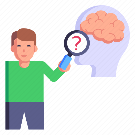 Confused mind, queries, brain analysis, mind analysis, problem icon - Download on Iconfinder