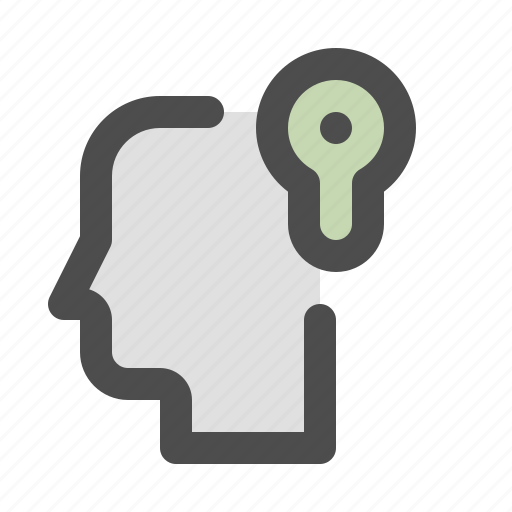Key, unlock, protected, mind icon - Download on Iconfinder