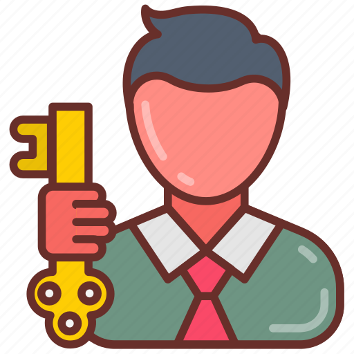 Key, person, leading, man, central, figure, player icon - Download on Iconfinder