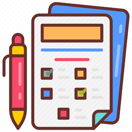 Test, exams, sampling, quiz, assessment icon - Download on Iconfinder