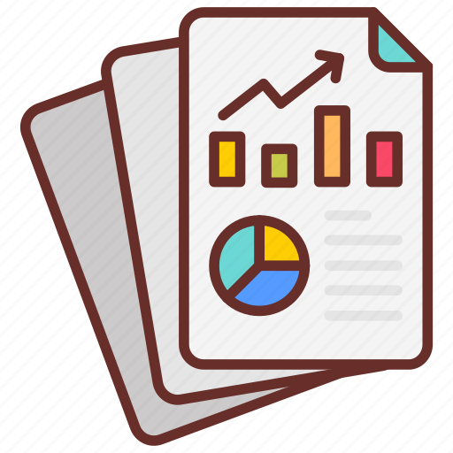 Progress, report, final, analytical, status, record, finance icon - Download on Iconfinder