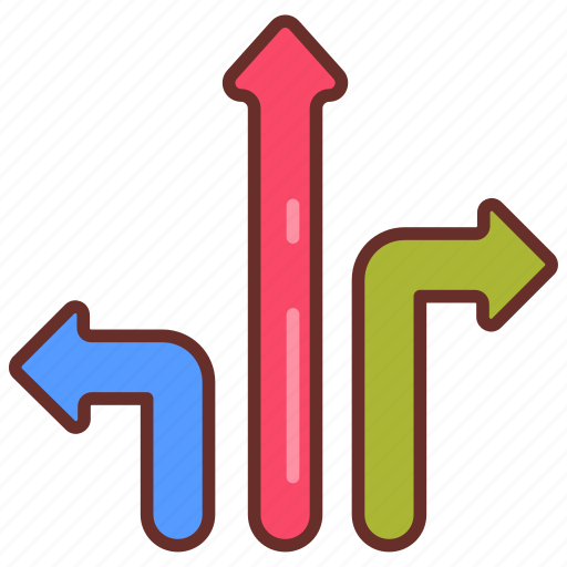 Directions, routes, guidelines, instructions, arrows icon - Download on Iconfinder