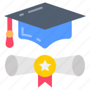 degree, diploma, certificate, academic, graduation