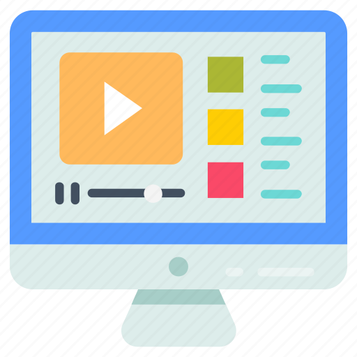 Video, lesson, class, online, training, virtual, educational icon - Download on Iconfinder